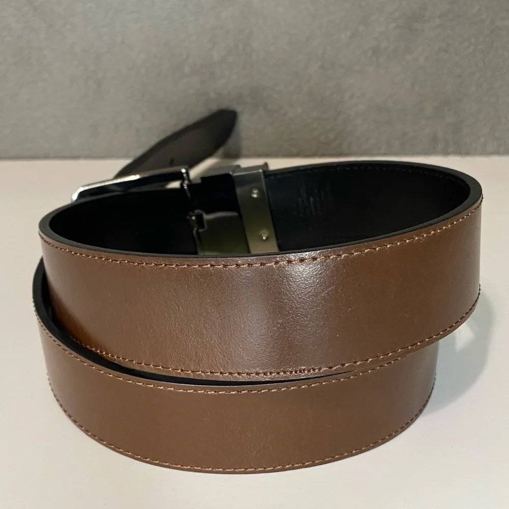 Kenneth Cole Men's Two-In-One Reversible Belt